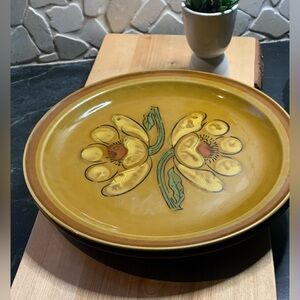 INTERNATIONAL STONEWARE | Set of 2 | Calypso Pattern Floral VTG Stoneware Plates